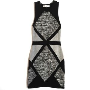 Trina Turk Graphic Body-con Sweater Dress
